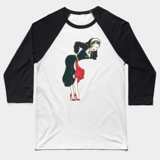 Catherine Howard Pin-up Baseball T-Shirt